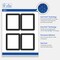 Avery Printable Rectangle Labels, Black and White Polka Dots, 4" x 3-1/3", Matte White Rectangle Labels, Permanent, Laser/Inkjet, 40ct, Great for Product Labels
